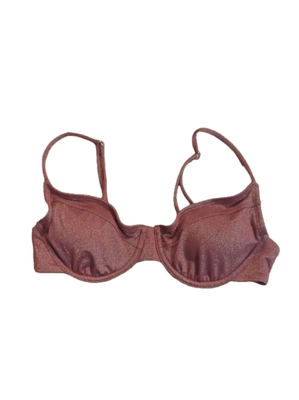 Forever 21 Copper Bikini Top Underwire Medium NWT